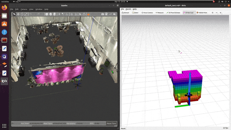Indoor Navigation of Quadrotor UAV with EGO-Planner